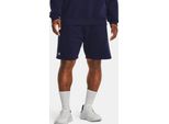Under Armour Ua Rival Fleece Shorts Midnight Navy / White L