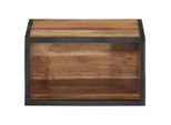 Syfax™ Comodino A Parete 35X35X20 Cm In Legno Massello Di Acacia