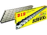 Catena Trasmissione Aperta Did Argento 112 Maglie 525 Chiusura Con Rivetto