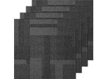 Quadrotte Di Moquette Vevor, 610 X 610 Mm, Moquette Con Imbottitura Annessa, Quadrotte Di Moquette Morbidamente Imbottite, Facile Installazione Fai-Da-Te Per Camera Da Letto E Soggiorno (24 Pezzi, Grigio Misto)