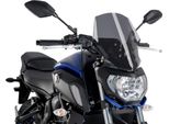 Cupolino Puig Naked Touring Fumè Scuro Per Yamaha Mt-07