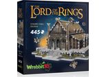 Wrebbit Puzzle 3D Il Signore Degli Anelli: La Sala D'oro Di Edoras 445 Pezzi