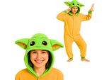 Onesie Kigurumi Pigiama Star Wars Baby Yoda Grogu Costume L: 165 - 175Cm