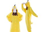 Onesie Kigurumi Pigiama Pokemon Psyduck Travestimento Costume Xl: 175 - 185Cm