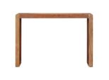 Vidaxl Tavolo Consolle 110X30X76 Cm In Legno Massiccio Di Acacia