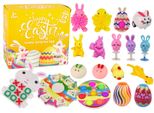 Giocattolo Fidget Di Pasqua Set Di Giocattoli Antistress Squishy 18 Elementi
