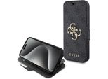 Guess Gubkp15L4Gmggr Iphone 15 Pro 6.1Szary/Grey Book 4G Metal Logo