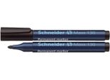 Schneider 113001 Marcatore Permanente Maxx 130 - Punta Tonda, 1-3 Mm, Ricaricabile, Nero