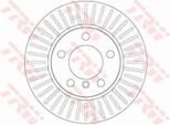 2X Disco Freno Trw DF6255 Per Bmw 1 Hatchback (F20) 1 Hatchback (F21) 73 3Mm