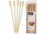 Orion Stuzzicadenti In Legno Spiedini Di Bambù Per Antipasti Shashlik 25 Cm 50 Pezzi