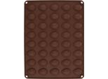 Stampo In Silicone Marrone Per Praline Di Diverse Forme
