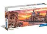 Clementoni Il Canal Grande Puzzle 1000 Pezzi Adulti - Puzzle Panoramico Adulti In 98 X 33 Cm - Puzzle Adulti Impegnativo By Clementoni 39878