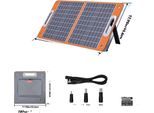 Caricatore Solare Pieghevole, Potenza Nominale Di 60W, Leggero E Portatile, TSP18V60W