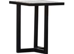 Beistelltisch Gutmann Factory "Manda", Schwarz, B:40Cm H:50Cm T:40Cm, Tische, Beistelltisch