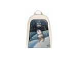 Tagesrucksack DOGO Tidy Bag Let It Snow Damen Rucksäcke (Fashion) / Neutral, weiß, Lederimitat, Rucksäcke