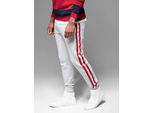 Ombre Clothing Pantaloni Da Uomo Awour Bianco Xl