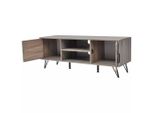 Mobile Tv Grigio 120X40X45 Cm Grigio