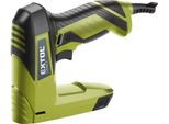 Cucitrice/Chiodatrice Elettrica Extol Craft, 60 Colpi/Min, 45 W, Caricatore 110, Punti E Chiodi 6-14 Mm, 1 Pezzo, Verde, 420101