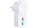 Set Di 2 Prese Radiocomandate Extol Light 43803 Per Uso Esterno Standard IP44, Max 3680 Watt, Indicatore Luminoso Led, Senza Telecomando, W, 230 V, Bianco