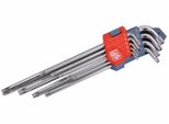 Chiavi A L Torx Estese, Set Di 9, T10-50