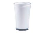 Leonardo Vase Bloom , Weiß , Glas , konisch , 22 cm , Dekoration, Vasen, Glasvasen