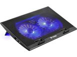 Yenkee Ysn 120 Cuscinetto Di Raffreddamento Per Laptop Da 43,2 Cm (17") Nero, Blu"