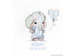 Luca-S Set Per Punto Croce "Baby Boy"", Schema Contato, 14X16,5 Cm"
