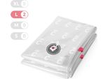 Set Di 2 Sacchetti Per Il Sottovuoto Bag Aspispace L - 80 X 100 Cm