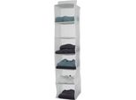 Compactor Organizzatore Per Abiti Appesi Milky 30 X 30 X 128 Cm - 6 Scomparti