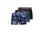 Jack & Jones Trunk Unterhosen Trunks 3 Pack Unterhosen Shorts JACFLOWER