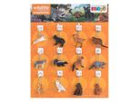 Mojo Display 36 Pezzi Portachiavi - Animali Della Foresta