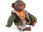 Guca 990 Reborn Monkey - Scimmietta Realistica Con Corpo Interamente In Vinile - 32 Cm