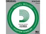 D'addario NW040 Corda Singola Per Chitarra