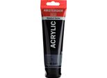 Royal Talens Talens Amsterdam Vernice Acrilica 120 Ml 702 - Nero Lampada