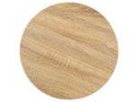 Vidaxl Tavolo Da Bistrot Marrone Chiaro 40 Cm Mdf