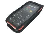 Caseroxx Custodia In Pelle Con Clip Da Cintura Compatibile Con Nokia 107 In Vera Pelle, Custodia Con Clip Da Cintura E Finestra Di Visualizzazione