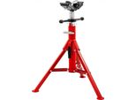 Vevor Supporto Per Tubi Con Testa A V A 2 Sfere 1107A Supporto Pieghevole Per Tubi 4500LB Asta Per Tubi Regolabile In Altezza