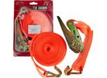 Nastro Trasportatore 2T 25Mm 6M Tenditore A Cricchetto Nastro Trasportatore