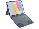 Tastiera Epico Con Custodia Per Apple Ipad 10.2" - Inglese/Grigio"