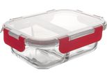 Contenitore Per Alimenti In Vetro Con Coperchio E Guarnizione, Diviso, 1,3 L