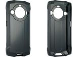 Caseroxx Cover Protettiva In Tpu Compatibile Con Blackview BV8200, Custodia In Gomma Per Cellulare Nera
