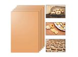 Tappetino Da Forno 33 X 40 Cm Riutilizzabile E Resistente Al Calore, Sostitutivo Della Carta Da Forno Con Rivestimento Antiaderente (Confezione Da 5)