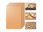 Tappetino Da Forno 33 X 40 Cm Riutilizzabile E Resistente Al Calore, Sostitutivo Della Carta Da Forno Con Rivestimento Antiaderente (Confezione Da 4)