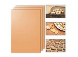 Tappetino Da Forno 33 X 40 Cm Riutilizzabile E Resistente Al Calore, Sostitutivo Della Carta Da Forno Con Rivestimento Antiaderente (Confezione Da 3)
