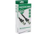 Cavo Patch Inline®, Sf/Utp, Cat.5E, Nero, 5 M