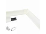 Battiscopa Cucina 1,5 M 23 Mm Piano Di Lavoro Battiscopa Cucina Bianco