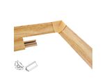 Battiscopa Cucina 1,5 M 23 Mm Piano Di Lavoro Battiscopa Cucina Wotan Rovere