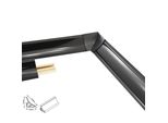 Battiscopa Cucina 1,5 M 23 Mm Piano Di Lavoro Battiscopa Cucina Nero