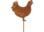 Tassello Da Letto Gallina Di Circa 26 Cm - Decorazione Da Giardino