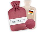 Bottiglia Dell'acqua Calda Blumtal Con Copertura In Pile Premium In - Buono